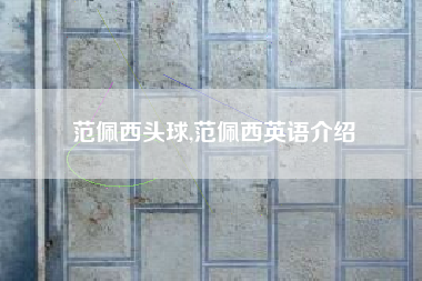 范佩西头球,范佩西英语介绍