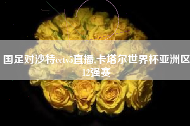 国足对沙特cctv5直播,卡塔尔世界杯亚洲区12强赛