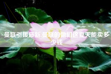 曼联引援最新,曼联的他们这夏天能卖多少钱