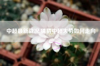 中超最新战况,猜猜中超大势如何走向