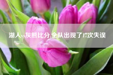 湖人vs灰熊比分,全队出现了17次失误