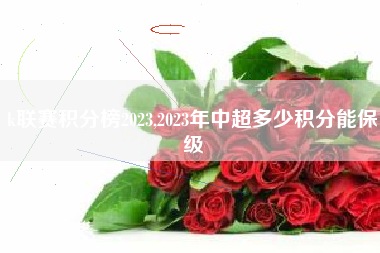 k联赛积分榜2023,2023年中超多少积分能保级