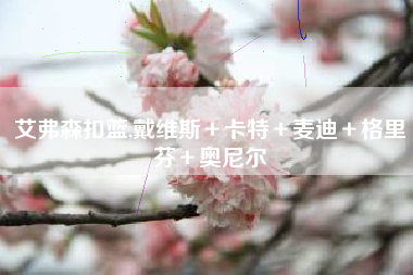 艾弗森扣篮,戴维斯＋卡特＋麦迪＋格里芬＋奥尼尔