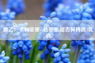 意乙:卡利亚里vs热那亚,能否保持前3优势