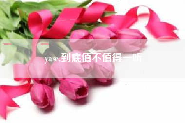 yase,到底值不值得一听