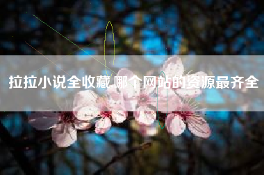 拉拉小说全收藏,哪个网站的资源最齐全