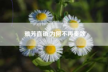 雅芳直销,为何不再奏效